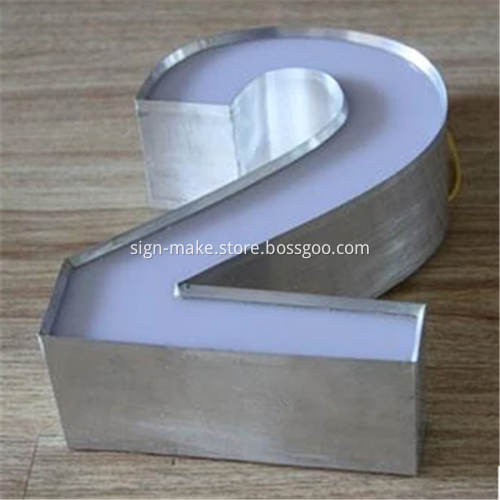 Outdoor Custom Aluminium Letters Signage